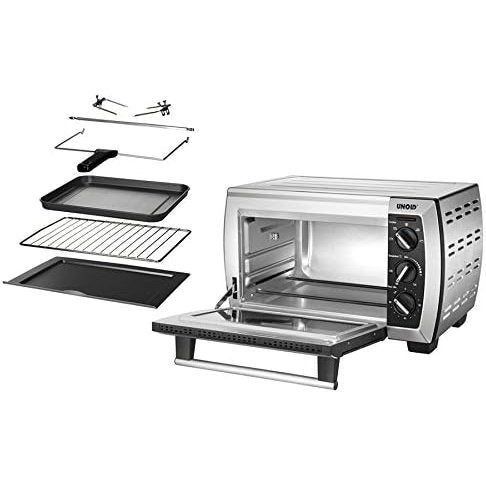 Unold Mini Fan Oven Grill and Rotisserie 22L