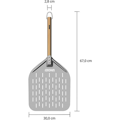 Unold 12” Pizza Peel and Bread Baking Paddle