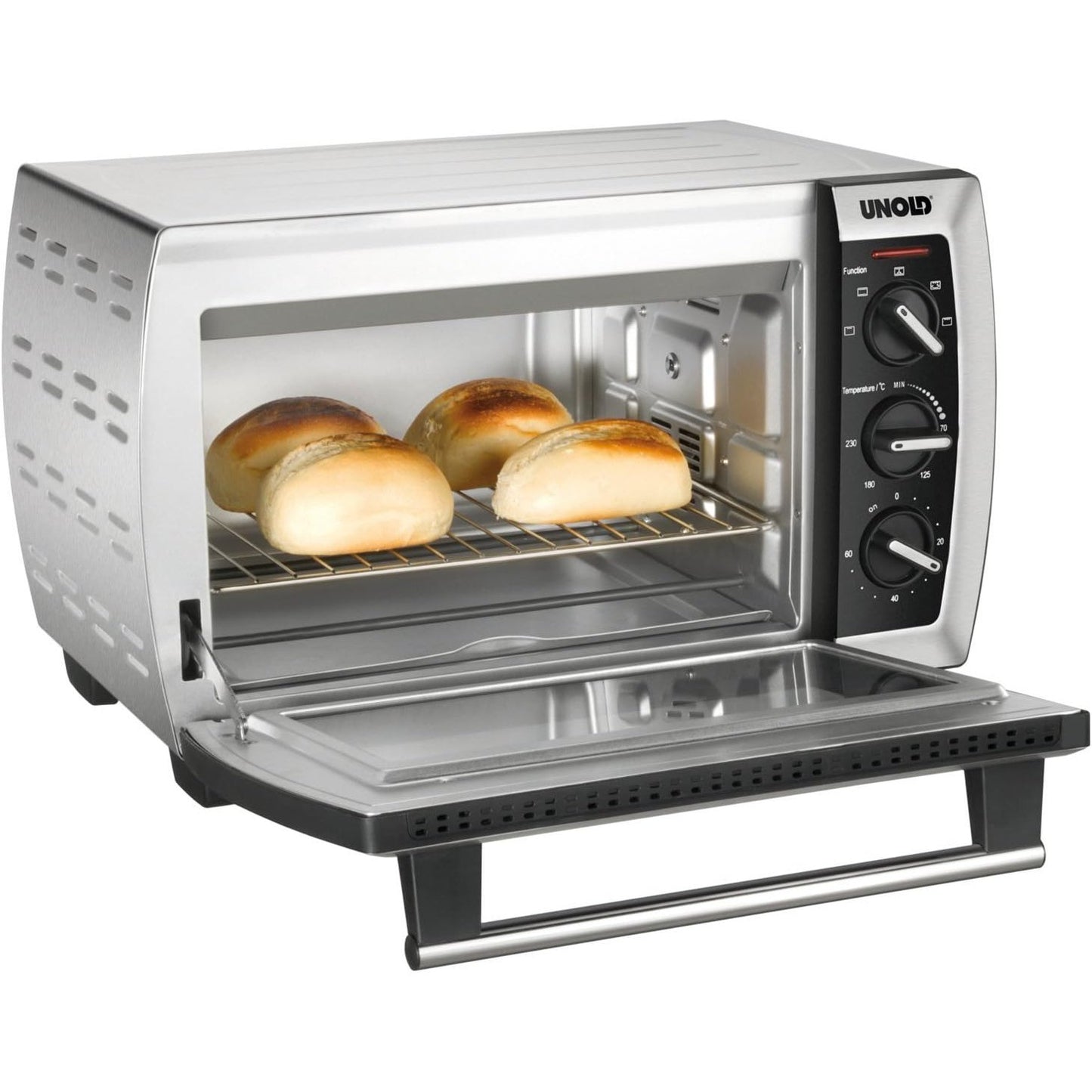 Unold Mini Fan Oven Grill and Rotisserie 22L