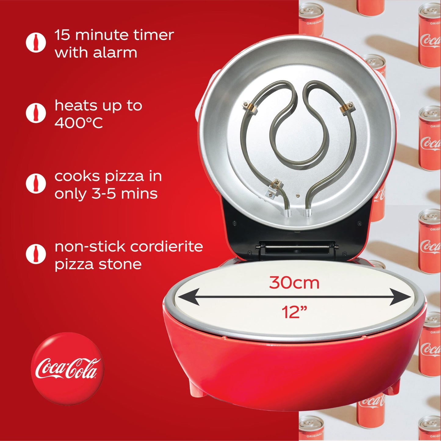 Coca-Cola Electric Pizza Maker