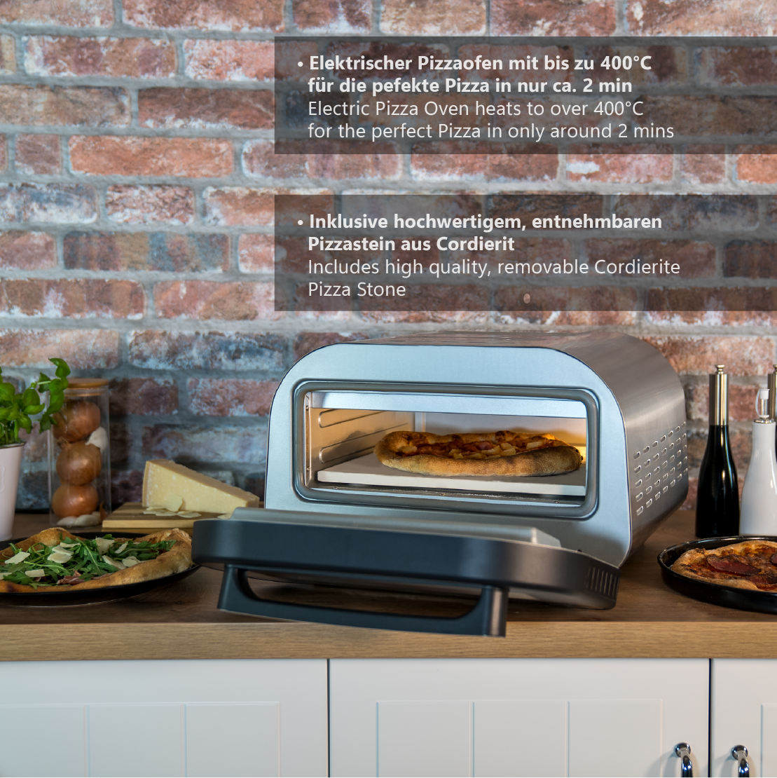 Unold Luigi Indoor Electric Pizza Oven