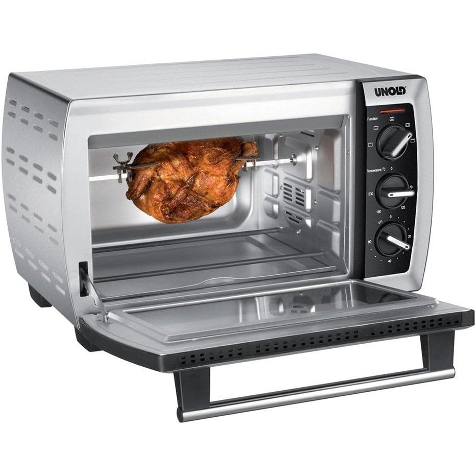 Unold Mini Fan Oven Grill and Rotisserie 22L