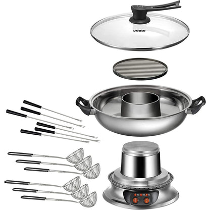 Unold Asian Style Electric Fondue & Griddle