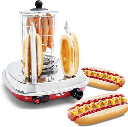 Salco Electric Hot Dog Machine and Bread Heater