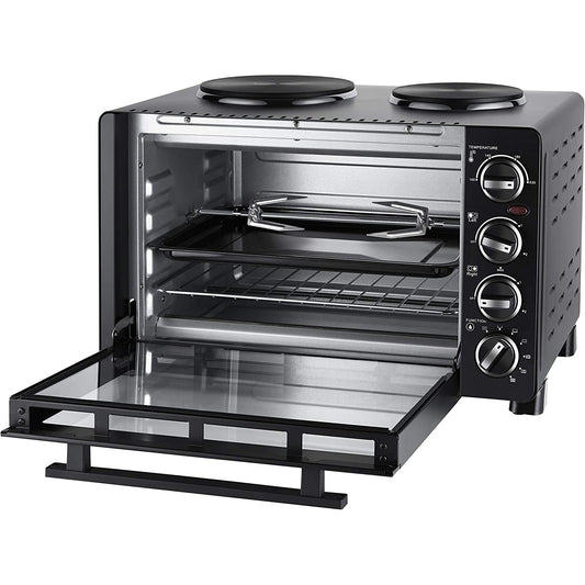 Unold All-in-One Electric Mini Oven Rotisserie Grill & Hob 30L