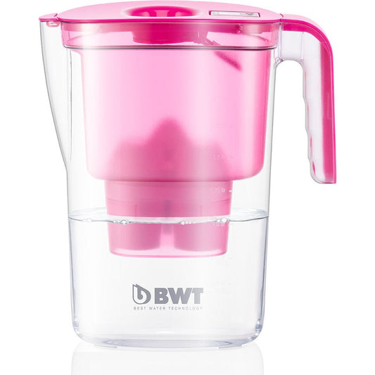 BWT Vida 2.6L Water Filter Jug with Digital Counter – Pink